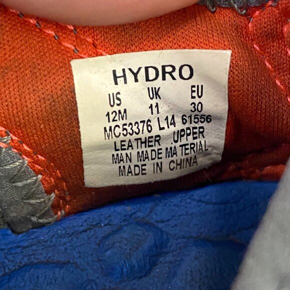 Merrell Hydro Grey Leather Athletic Outdoor Waterproof Sandals Toddler Boy 12M - Picture 6 of 11